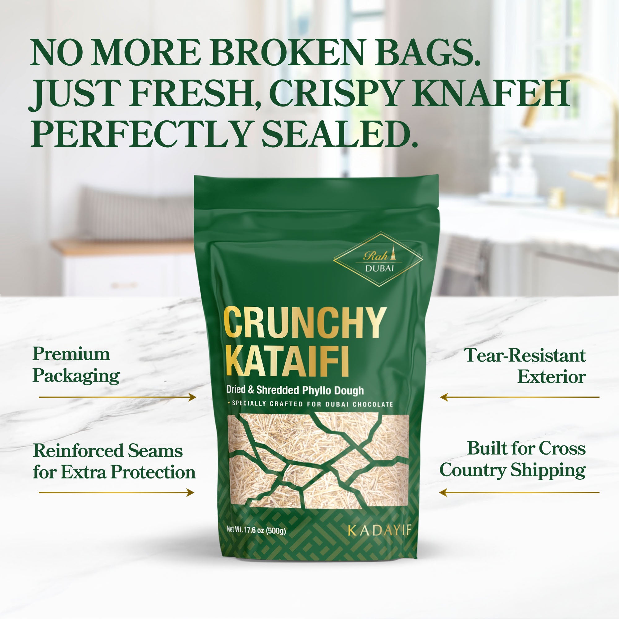 FRESH KATAIFI | Dried & Shredded Phyllo Dough