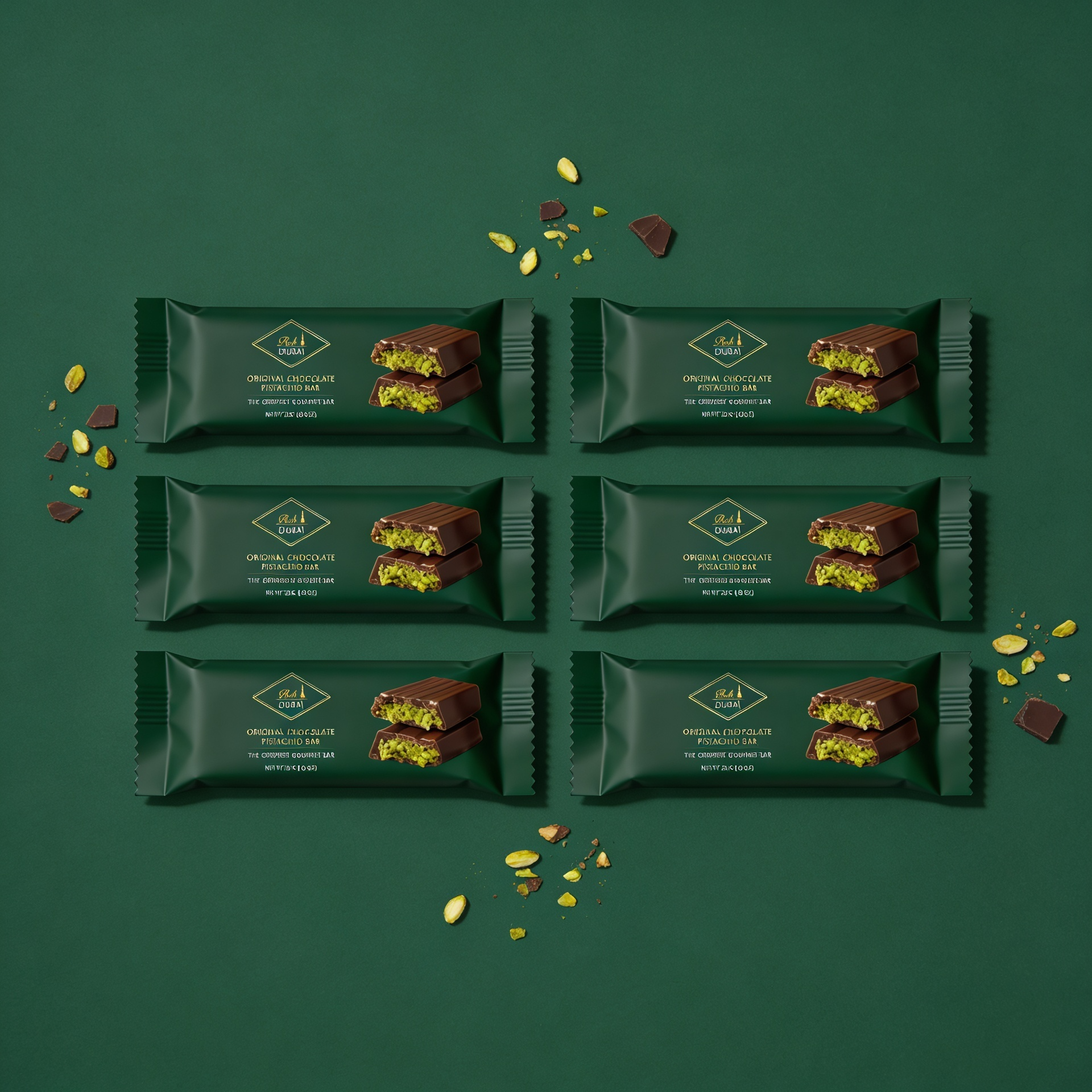 DUBAI CHOCOLATE | Pistachio & Khanef 0.8 oz